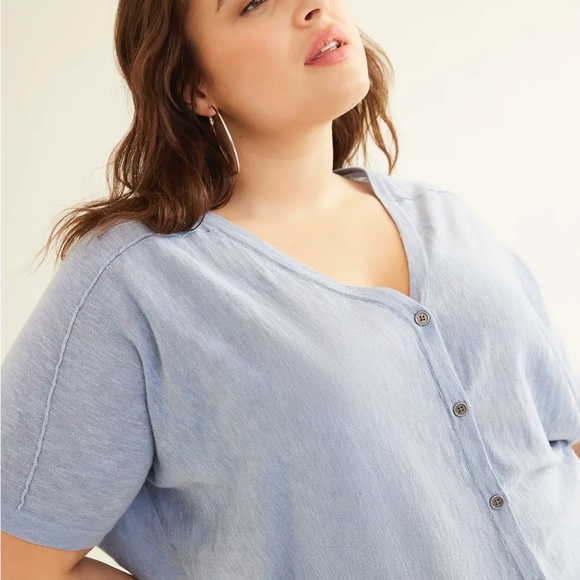 Short Cardigan Cocoon-Shape with 3/4-Sleeve Penn Size 3x - Picture 3 of 9